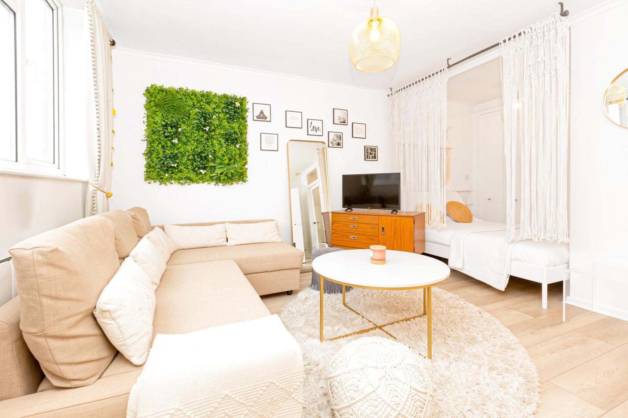 Charming Studio With Balcony In Putney, 5 Min Tube Londra Exterior foto